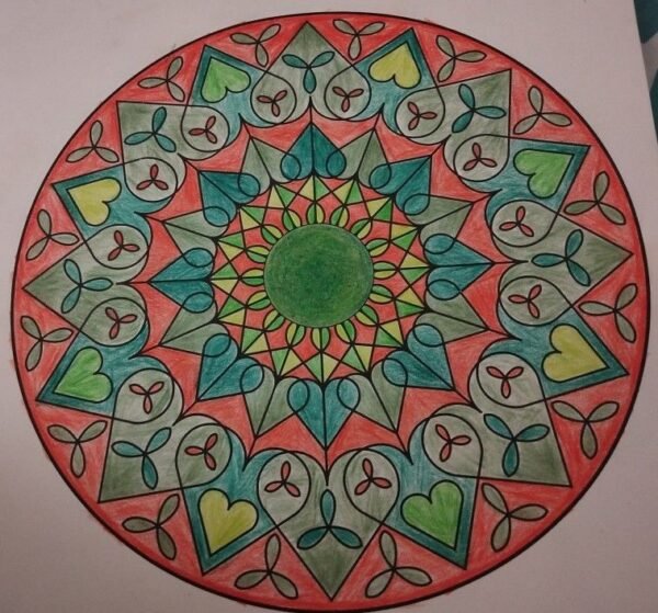 Mandala Coloring for relaxation