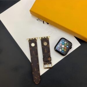 Apple Watch band LV Leather style