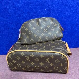 LV makeup bag set