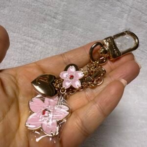 Lv bag charm keychain