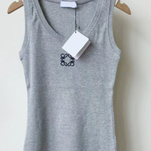 Loewe  2X2 rib 100% cotton vest