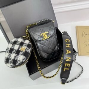 Chanel phone bag with coin bag