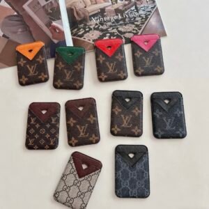 Magnetic Phone Card Holder Adhesive Sticker Wallet