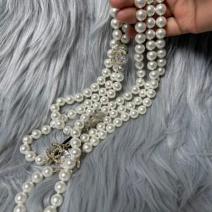 Cc pearl necklace