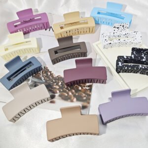 Free Shipping Add-On | Large Matte Rectangle Claw Clips for Thick Hair(Random Color)